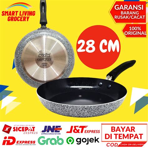 Jual TEFLON GRANITE MAXIM NEOSTONE 28 CM ALAT MEMASAK PANCI TEFLON