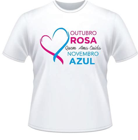 Camisa Outubro Rosa Flor Quem Ama Se Cuida Pink Produtos Elo7