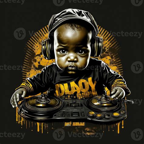 Hip Hop DJ Baby Did Brand Logo Image 22250012 Stock Photo At Vecteezy