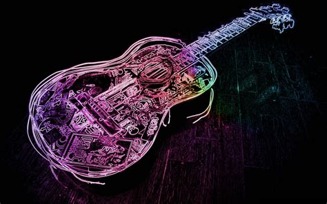 Música Guitarra HD Fondo De Pantalla