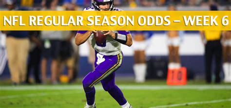 Cardinals Vs Vikings Predictions Picks Odds Preview Week 6 2018