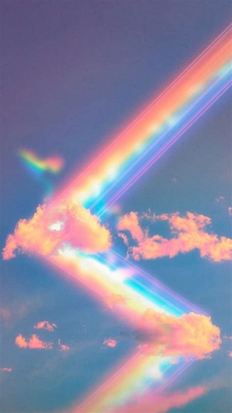 Rainbow Clouds Wallpaper