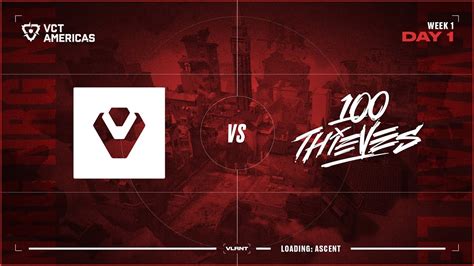 SEN Vs 100T VCT Americas Stage 1 W1D1 Map 1 YouTube