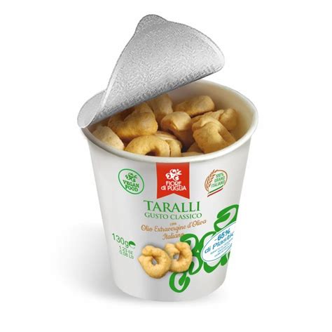 Taralli Gusto Classico Bicchierino Taralli Pugliesi Fiore Di Puglia