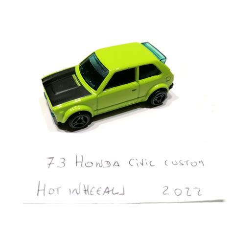 Hot Wheels Honda Civic Custom