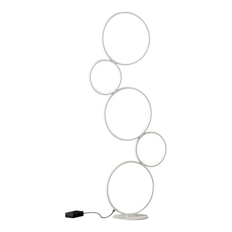 Moderne Vloerlamp Witte Ringen Trio Leuchten Rondo Directlampen Nl