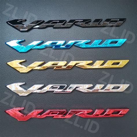 Jual EMBLEM VARIO LOGO VARIO EMBLEM TIMBUL VARIO JAPAN 3D EMBLEM VARIO