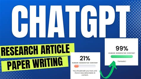 Chatgpt Research Paper And Article Writing Using Chatgpt Research