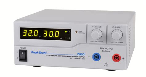 Peaktech P Laboratory Power Supply Dc V A P