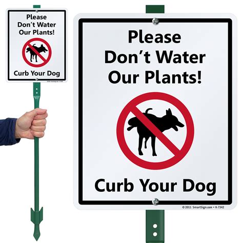 Humorous Dog Poop Signs - Funny Dog Poop Signs (from $5)