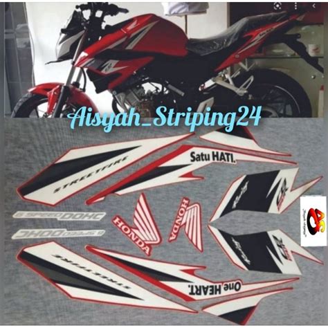 Jual STIKER STICKER STRIPING LIS LES POLET BODY MOTOR HONDA CB 150R