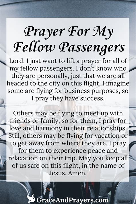 12 Encouraging Prayers For Airplane Flights Grace And Prayers