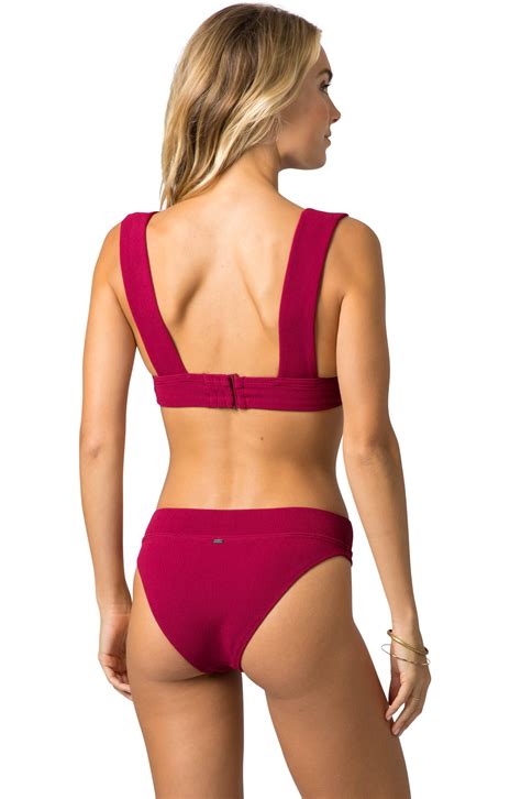 Rip Curl Premium Surf Deep V Neck Bikini Top HauteLook