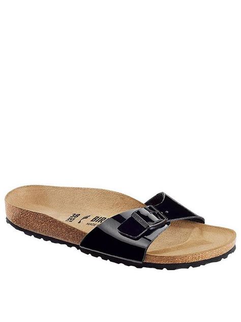 Birkenstock Madrid Birko Flor Sandal Black Uk