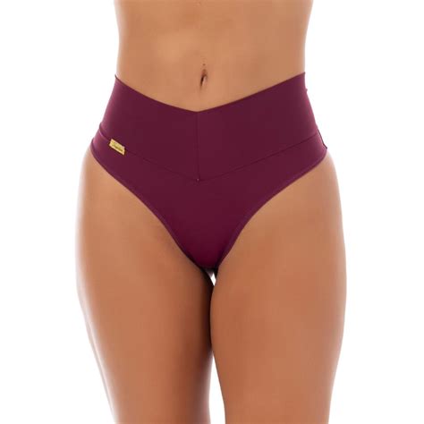 Kit 10 Calcinha Cinta Modeladora Cós Alto Fio Dental Duplo Cintura Alta Tanga Conforto Lingerie