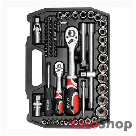 Набір інструментів YATO 72 предмети YT-38782 | Yato, Flatware tray, Tools
