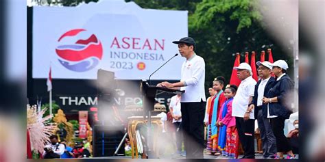 Jokowi Luncurkan Keketuaan Indonesia Di Asean Indopos Co Id