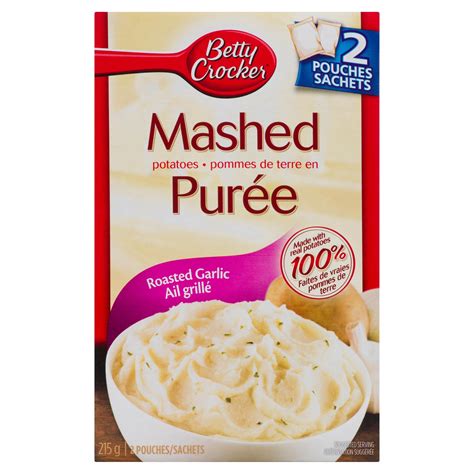 Betty Crocker Roasted Garlic Mashed Potatoes 2 Pack 215 G Giant Tiger