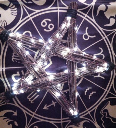 5 Point Star Pagan Wiccan Witchcraft Primitive Altar Star | Etsy