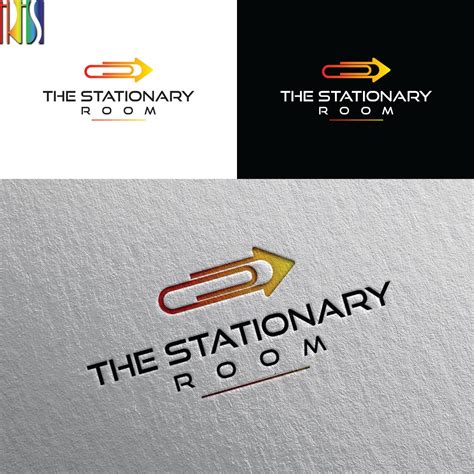 Upmarket Bold Office Supply Logo Design For The Stationery Room By