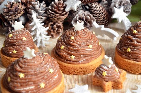 Dessert Mont Blanc Aux Marrons Maison