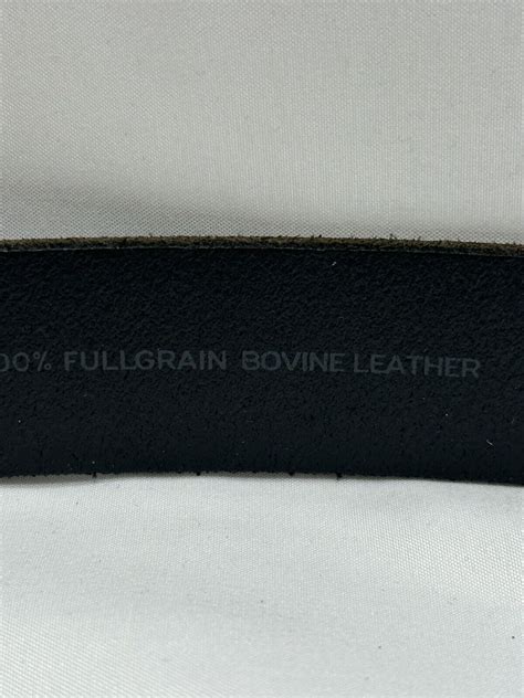 100% Full Grain Bovine Leather Belt Made In Mexico - Gem