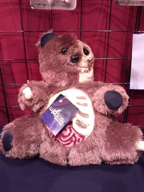 Scary Teddy Bear From Ghoulish Productions Booth At The Halloween Expo