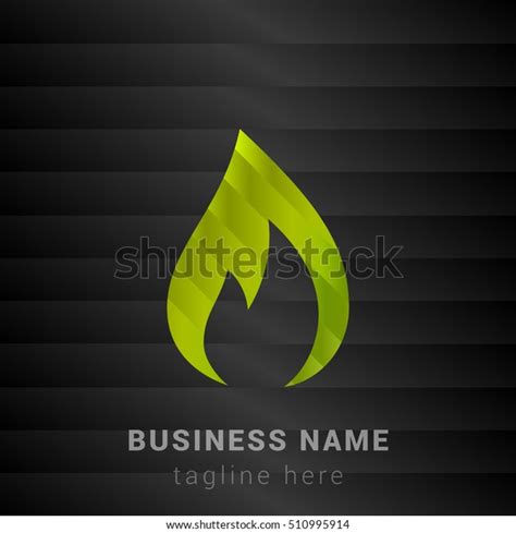 Green Flame Logo: Over 7,272 Royalty-Free Licensable Stock Vectors ...