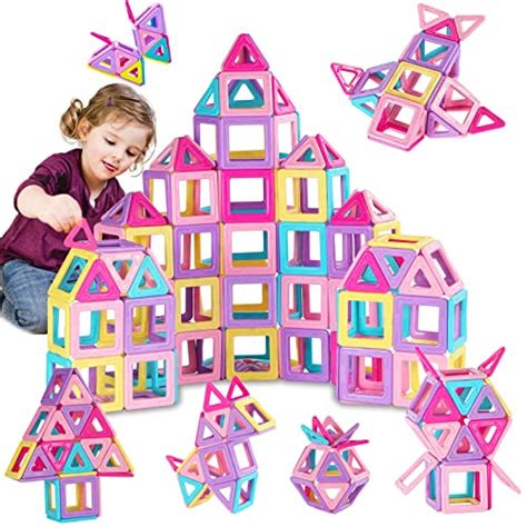 38pcs Jeu Bloc de Construction Magnétique Enfant Cadeaux D anniversaire