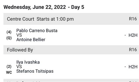 Tsitsidaily On Twitter Stef Will Play His 1st Singles Match R2