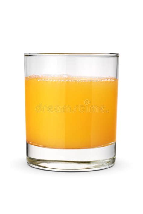 Glass Of Orange Juice Isolated On White Stock Image Image Of Liquid Juicy 241240855