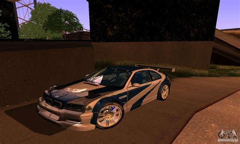 Bmw M3 Gtr For Gta San Andreas