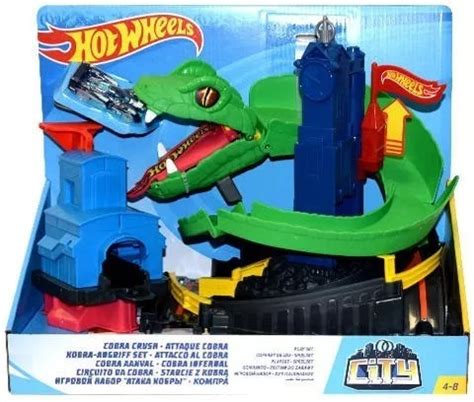 Hot Wheels Ataque De Cobra Pista Carros Cuotas sin interés
