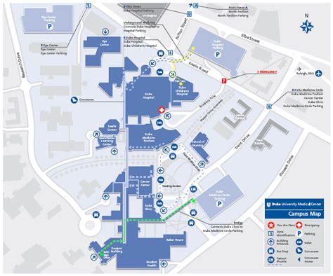 Duke Hospital Campus Map Images, Photos | Mungfali