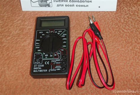 Подставка/органайзер для китайского мультиметра DT-830B