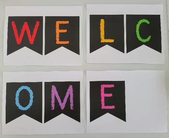 RAINBOW WELCOME BANNER | Printable Welcome Banner | Back to School Banner