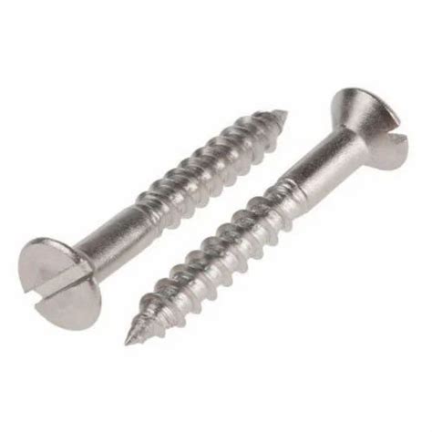 50MM Mild Steel Ms Wood Screws For Fixing Boxes 35 Mm At Rs 1 Piece