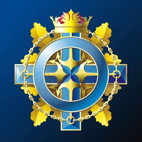 Эмблема ВОЕННО-МОРСКОГО ФЛОТА Иллюстрация вектора - иллюстрации ...