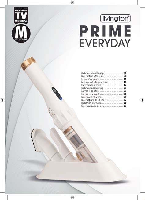 Livington Prime Everyday Handleiding Nederlands Pagina S