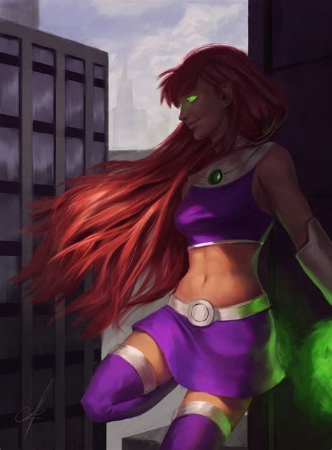 On Deviantart Starfire Teen Titans Fanart Comic Collection