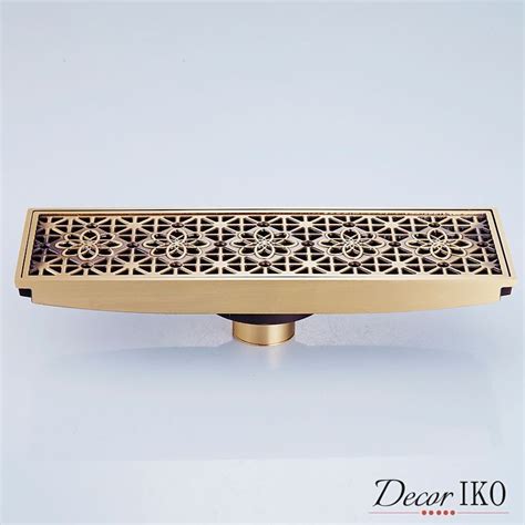 Трап прямоугольный для душа TS-89 купить в интернет-магазине Decoriko