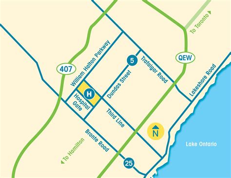 How the New Oakville Hospital Works for YOU: Directions, Emergency Department & Site Map ...