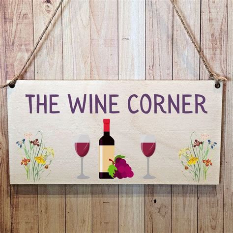 Vintage Style Wine Around The World Retro METAL Wall Poster Sign Plaque