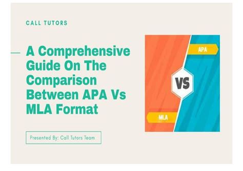 A Detailed Comparison Between Apa Vs Mla Format By Sarah Hebert Issuu