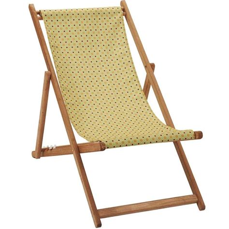 Chaise Longue Orient Jaune Vent De Boh Me