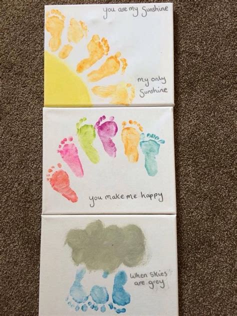 26 best ideas for coloring | Baby Footprint Crafts