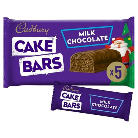 Cadbury Chocolate Cake Bars 5 Pack 2 25 Compare Prices