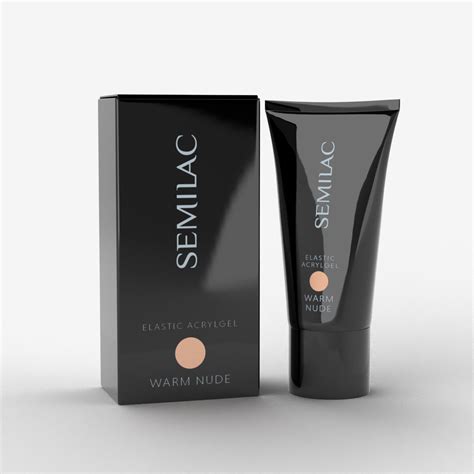 Acrylgel Elastic Warm Nude Semilac G Limper Cosm Tica U As Manicura Pedicura