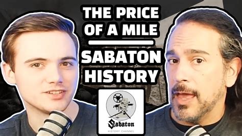 The Price Of A Mile Sabaton History Reaction - YouTube