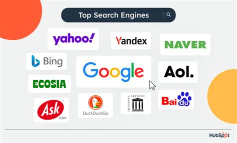 The Top 11 Search Engines Ranked By Popularity Sabtrax